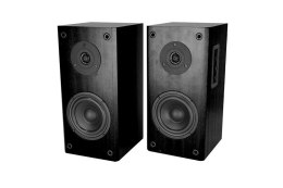 Głośniki AUDIENCE HQ MT3143K Drewniana obudowa/Kolumny dwudrożne/Regulacja głośności, tonów niskich, wysokich/RMS 40W(2x20W) Media-Tech