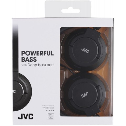 Słuchawki HA-S180 Czarne JVC