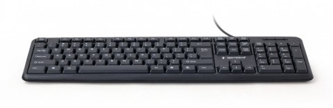 Klawiatura Standardowa USB Czarna KB-U-103 Gembird