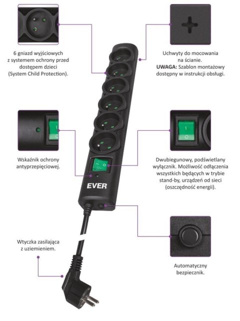 Listwa OPTIMA 5m T/LZ08-OPT050/0000 EVER