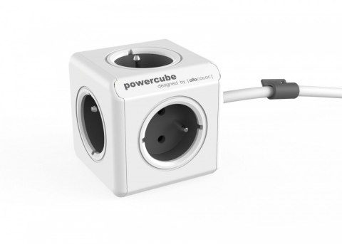 Listwa zasilająca PowerCube Extended 1,5m 2300GY/FREXPC Szara Allocacoc