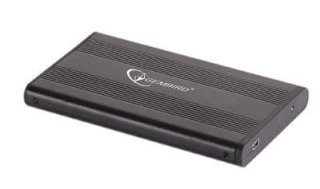 Obudowa HDD 2.5'' SATA Aluminium Black Gembird