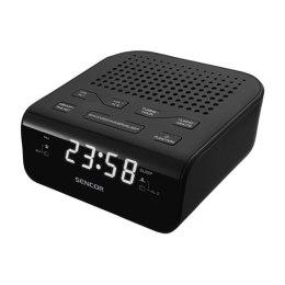 SRC 136 B Radiobudzik, wyświetlacz LED, prog. 20 stacji FM Sencor