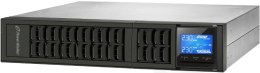 UPS ON-LINE 3000VA 4X IEC + TERMINAL OUT, USB/RS-232, LCD, RACK 19''/TOWER PowerWalker