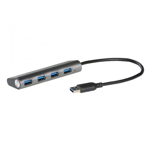 USB 3.0 Metal HUB Charging - 4 porty z zasilaczem/ładowaniem I-tec USB 3.0 Metal HUB Charging - 4 porty z zasilaczem/ładowaniem I-tec