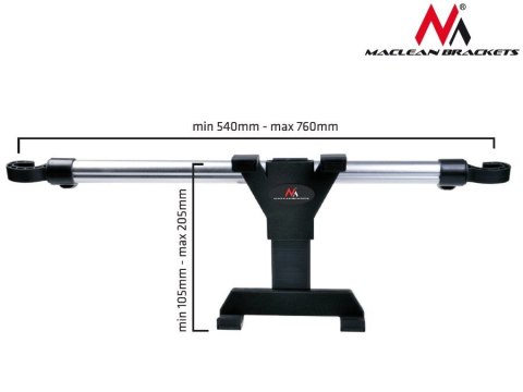 Uniwersalny samochodowy uchwyt do Tabletu 7-10.1'' MC-657 do montowania na zagłówek Maclean