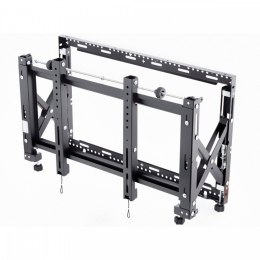 VWPOP65-L Uchwyt videowall POP-OUT do monitorów 42-65 cali VESA 100×100 - 600×400 60kg Edbak