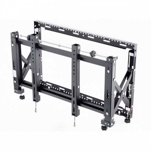 VWPOP65-L Uchwyt videowall POP-OUT do monitorów 42-65 cali VESA 100×100 - 600×400 60kg Edbak
