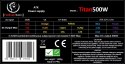 Zasilacz uniwersalny komputerowy ATX ver. 2.31 TITAN 500 Rebeltec