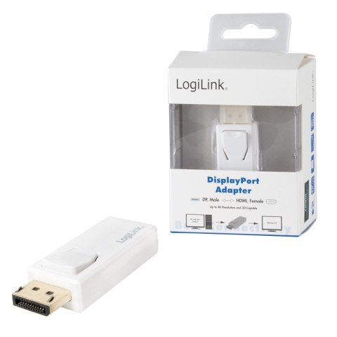 Adapter 4K Displayport 1.2 do HDMI LogiLink Adapter 4K Displayport 1.2 do HDMI LogiLink