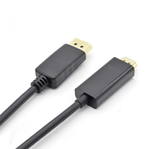 DisplayPort - HDMI Kabel 1.8m. czarny TB DisplayPort - HDMI Kabel 1.8m. czarny TB