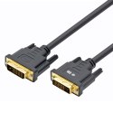 Kabel DVI M-M 24+1 1.8 m. czarny, pozłacany TB