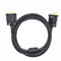 Kabel VGA 15M-15M 1.8 m., czarny pozłacany TB