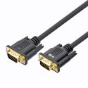 Kabel VGA 15M-15M 1.8 m., czarny pozłacany TB