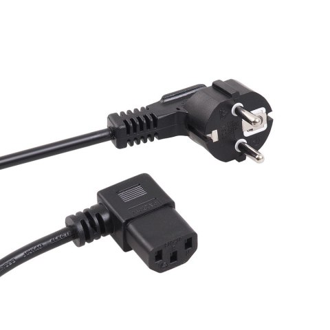 Kabel zasilający kątowy 3 pin 5M wtyk EU MCTV-804 Maclean