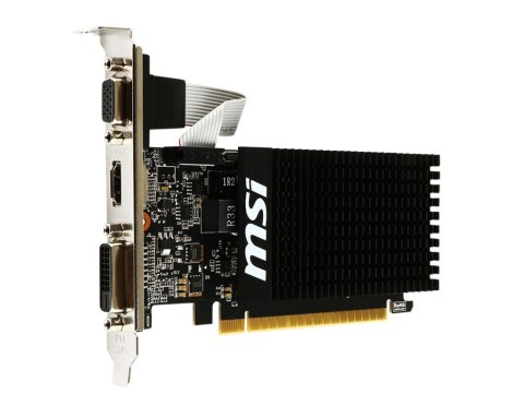 Karta graficzna GeForce GT 710 2GB DDR3 64BIT DVI/D-SUB/HDMI MSI