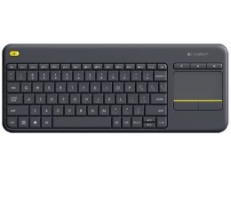 Klawiatura K400 Plus Wireless Touch czarna Logitech