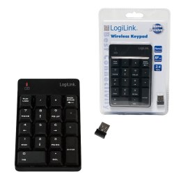 Klawiatura bezprzewodowa numeryczna, 18 klawiszy LogiLink