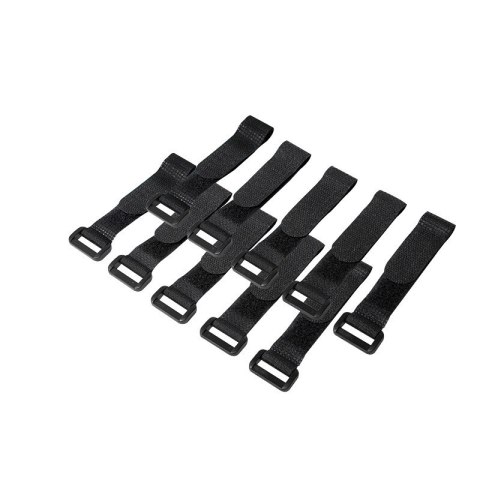 Organizator kabli, rzep, 15cm, 10szt. czarny LogiLink Organizator kabli, rzep, 15cm, 10szt. czarny LogiLink