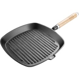 Patelnia żeliwna grillowa LT 1063, 24cm Lamart