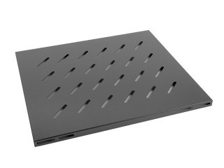 Półka do szaf 19'' 800mm 1U 465x500mm czarna Lanberg