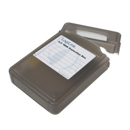 Pudełko ochronne do HDD 3.5 cala Czarne LogiLink