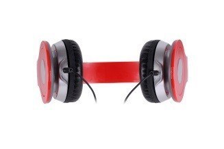 Stereofoniczne słuchawki z mikrofonem CITY RED Rebeltec Stereofoniczne słuchawki z mikrofonem CITY RED Rebeltec
