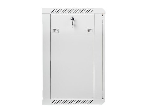 Szafa instalacyjna wisząca 19'' 15U 600X450mm szara (drzwi szklane) Lanberg