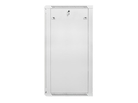 Szafa instalacyjna wisząca 19 cali 27U 600X600mm szara (drzwi szklane)