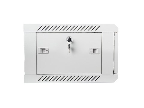 Szafa instalacyjna wisząca 19'' 4U 600X450mm szara (drzwi szklane) Lanberg