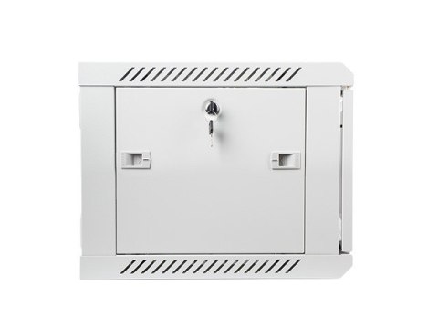 Szafa instalacyjna wisząca 19'' 6U 600X450mm szara (drzwi szklane) Lanberg
