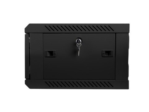 Szafa instalacyjna wisząca 19 cali 4U 600X450mm czarna (drzwi szklane) Lanberg Szafa instalacyjna wisząca 19 cali 4U 600X450mm czarna (drzwi szklane) Lanberg