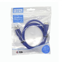 TB Kabel USB 3.0-Micro 1 m. niebieski TB