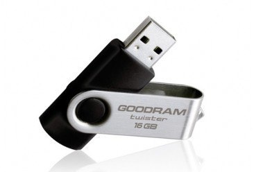 TWISTER 16GB Black USB2.0 GOODRAM TWISTER 16GB Black USB2.0 GOODRAM