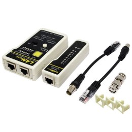 Tester Kabli RJ11,RJ12,R J45,BNC z jednostka zdalną LogiLink