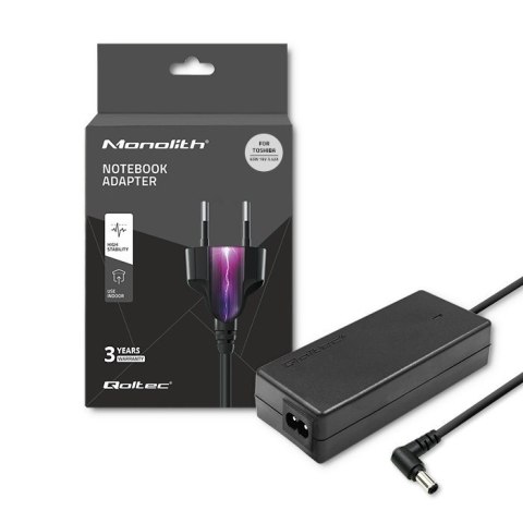 Zasilacz do Toshiba 65W | 19V | 3.42A | 5.5*2.5 Qoltec