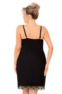 Koszulka nocna Koszula Nocna Model Hana II Plus Size Black - Donna