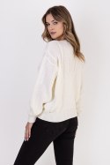 Sweter Damski Model SWE323 Ecru - MKM