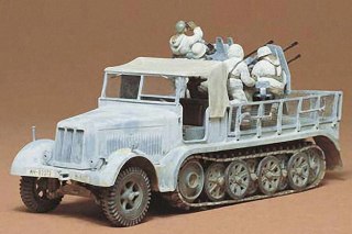 German 8T Half Tr ack Sdkfz 7/1
