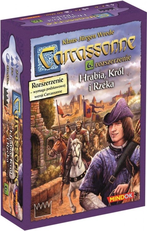 Gra Carcassonne 6. Hrabia, Król i Rzeka. Edycja 2 Bard Gra Carcassonne 6. Hrabia, Król i Rzeka. Edycja 2 Bard