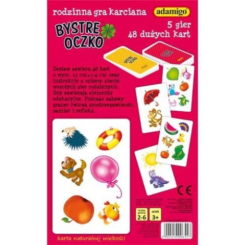 Gra Karty Bystre Oczko Adamigo Gra Karty Bystre Oczko Adamigo