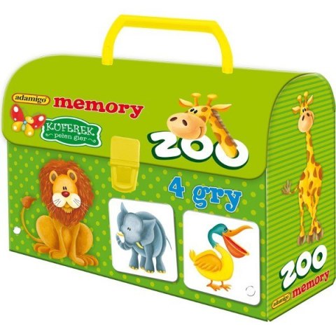 Gra Kuferek Zoo Memory Adamigo Gra Kuferek Zoo Memory Adamigo