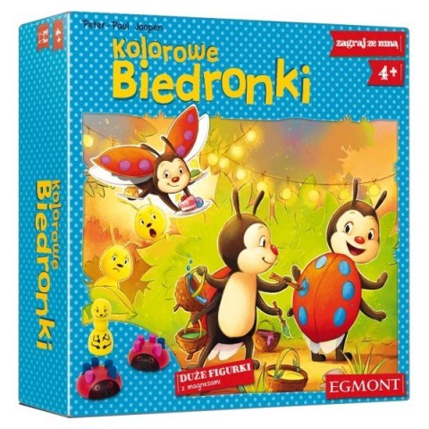 Gra kolorowe biedronki Zagraj ze mną Egmont Gra kolorowe biedronki Zagraj ze mną Egmont