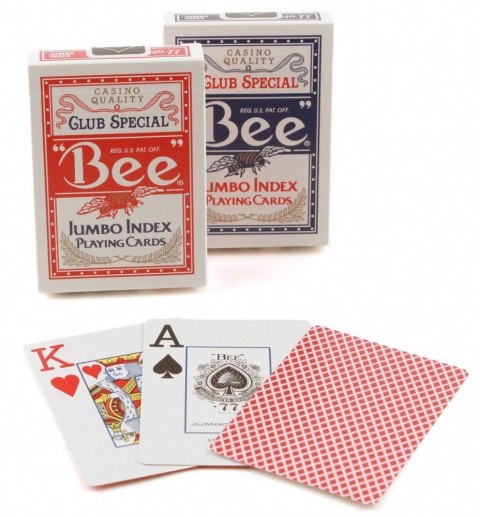 Karty BEE Jumbo indeks Bicycle Karty BEE Jumbo indeks Bicycle