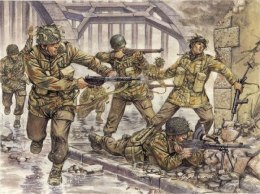 Model plastikowy British Paratroopers Italeri