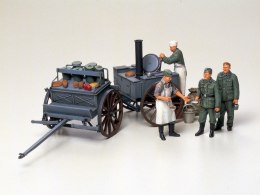 Model plastikowy German Field Kitchen Scenery Tamiya