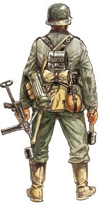 Model plastikowy German Infantry Italeri