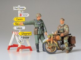 Model plastikowy German Motorcycle Orderly Set Tamiya