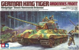 Model plastikowy King Tiger Ardennes Front Tamiya