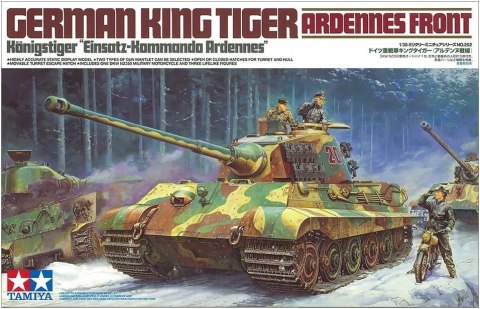 Model plastikowy King Tiger Ardennes Front Tamiya Model plastikowy King Tiger Ardennes Front Tamiya